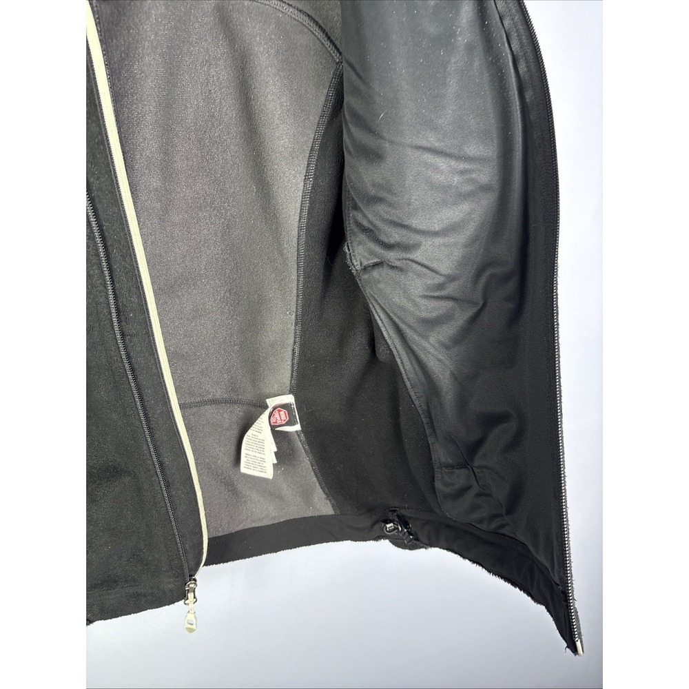 Mountain Hardware Womens Wind Stopper Jacket Small Black Fleece Outdoor Hiking - Picture 12 of 12